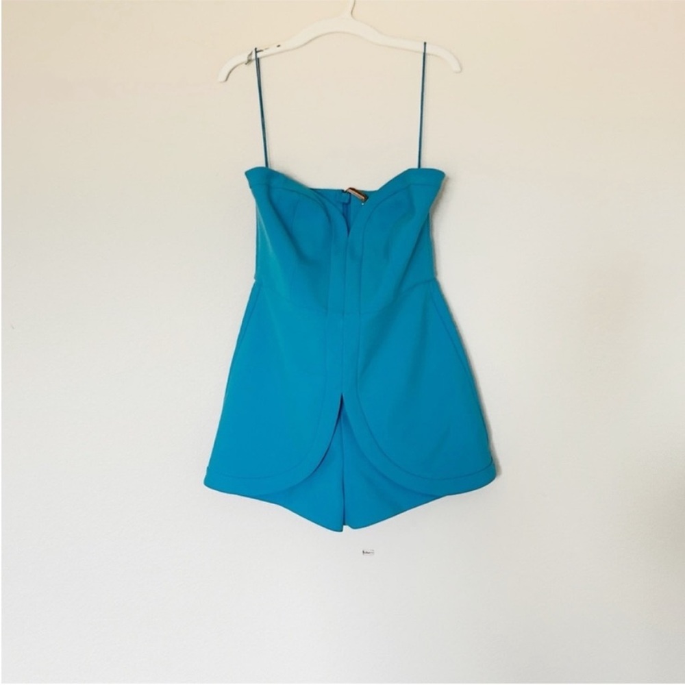 NWT Alexis Rare Romper Electric Blue - Picture 5 of 11